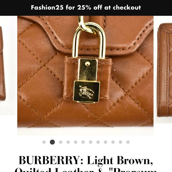 Extra photos Burberry wallet brown medium - Picture 2 of 15